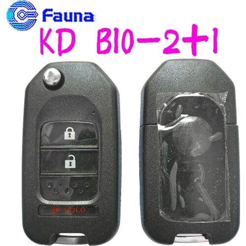KEYDIY KD B10-2+1 Wire Type Remote Control For Honda 3 Button With Panic
