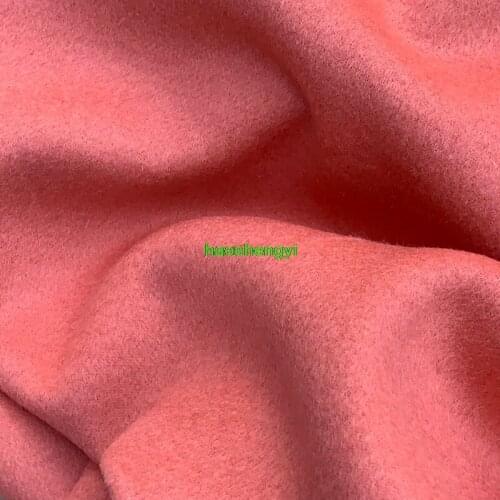 Brand pure wool fabric autumn and winter models double-sided pure wool fabric soft fabric