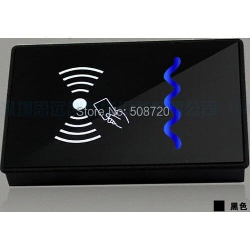 New Waterproof Security Door Black 13.56MHZ IC Wiegand 26 RFID Card Reader