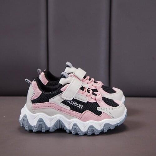 New Boys Shoes Girls Children Sport Shoes Fashion Trainers Casual Breathable Children Running Shoes