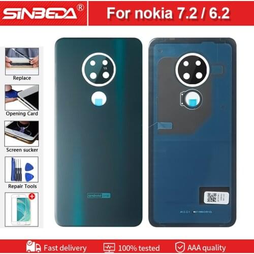 Original Housing Replacement parts For Nokia 7.2 / 6.2 battery back cover TA-1196 / TA-1198 / TA-1200 / TA-1187 / TA-1201