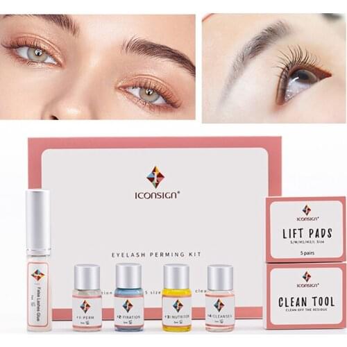 Professional Kit Perming Curling Nutritious Growth Eyelash Perming Kit Lashes Lifting Eyelash Growth Serum Tool