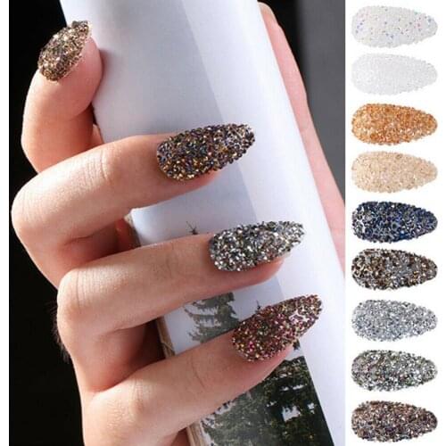 1440Pcs Nail Decoration Multiple Eco-friendly Hard Shiny Nail Glitters for Jewelry Making
