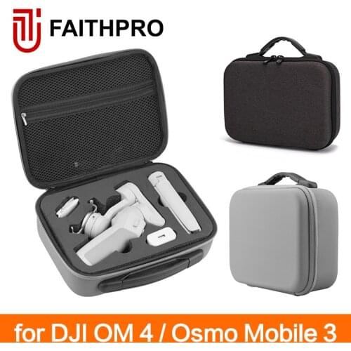 Storage Bag for DJI OM 4 Osmo Mobile 3 Handheld Gimbal Portable Carrying Case Handbag Suitcase Protect Box Stabilizer Accessory