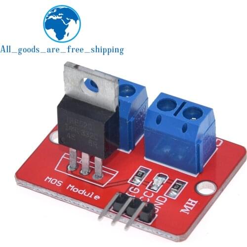 Smart Electronics 0-24V Top Mosfet Button IRF520 MOS Driver Module for MCU ARM Raspberry Pi for arduino DIY Kit
