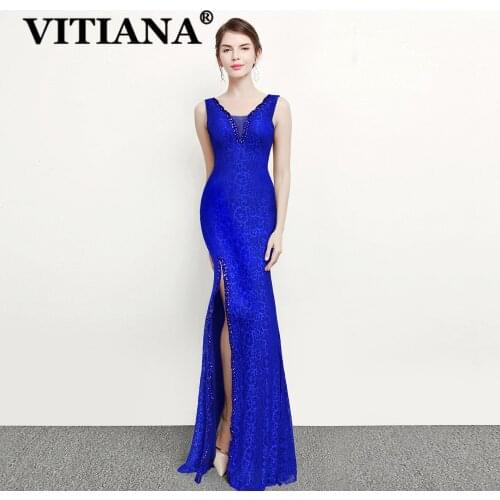 Длинные платья VITIANA China At AliExpress