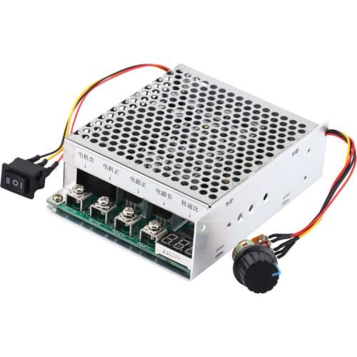 10V-55V 60A DC Motor Speed Controller Voltage Regulator Governor Reversing Direction Switch With Digital Display
