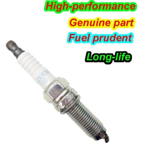 4 6PCS DILZKR7A11G 12290-R71-L01 Spark Plug For 9407 RER8ZWYCB4 3436 DXU22HCR-D11S FXE20HE11