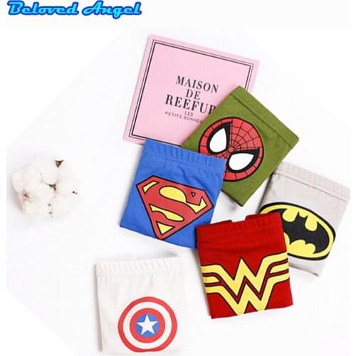 5 Pcs/lot Cotton Kids Boys Underwear Cartoon Pattern Childrens Pants Baby Boxer Underpants Briefs Boy Panties Underware 2-13yrs