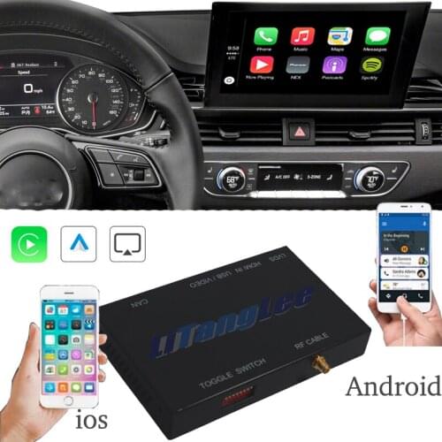 Car Camera Carplay Decoder Adapter For Audi A4 RS4 B9 8W MMI MIB 2 Mirror Link Display Android Auto Play 360 BirdView