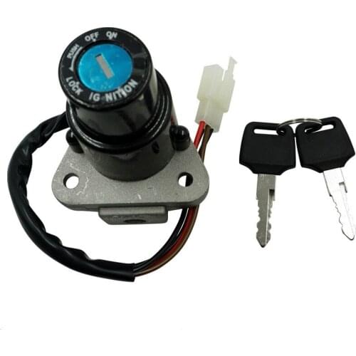 Motorcycle Accessories Ignition start switch lock add keys set FOR Yamaha FZR250 87-88 FZR400 88-90 TZR250 TZM150 TZR125 TDR125