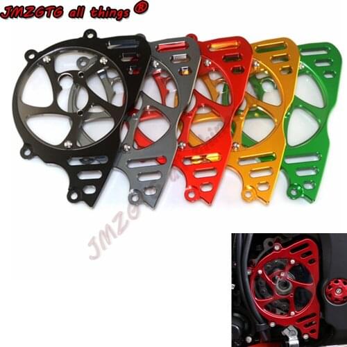 Motorbike CNC Aluminum Front Sprocket Chain Guard Cover Left Side Engine For KAWASAKI Z1000 Z1000SX