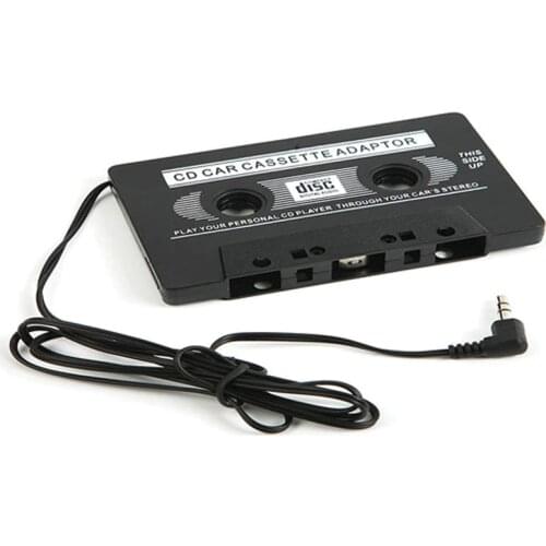 CD tape mp3 player Audio Car Cassette Tape Adapter Converter 3.5 MM For lphone android Ipod MP3 AUX CD Wholesale