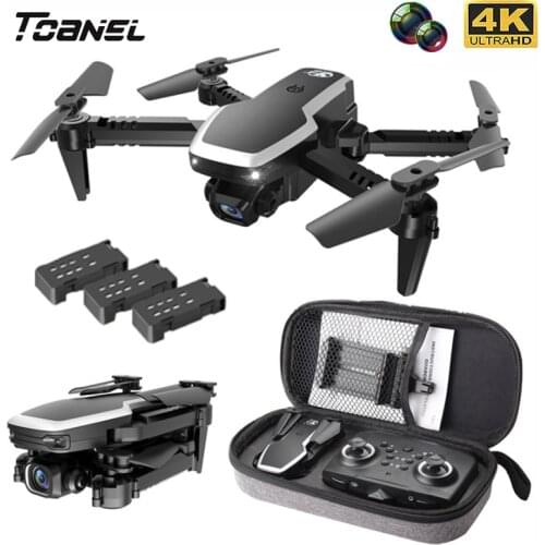 Mini Drone 4k HD Dual Camera 2.4G WiFi FPV Live Video RC Quadcopter Altitude Hold Coreless Motor Wifi Foldable Drones