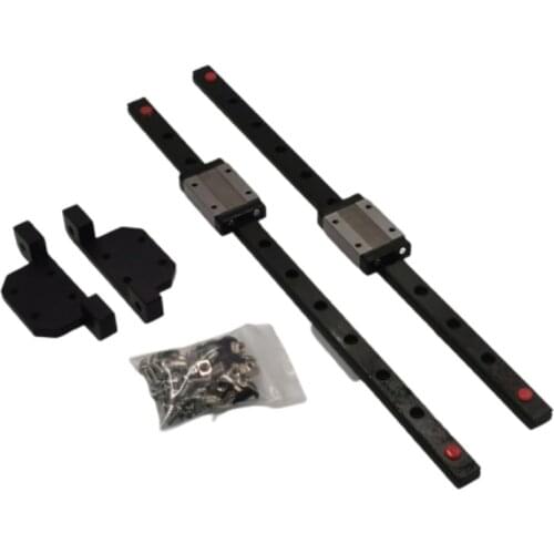 Funssor Creality Ender 3 V2 upgrade Y-AXIS LINEAR RAIL ADAPTERS kit ENDER-3 Pro dual Hiwin linear rail set