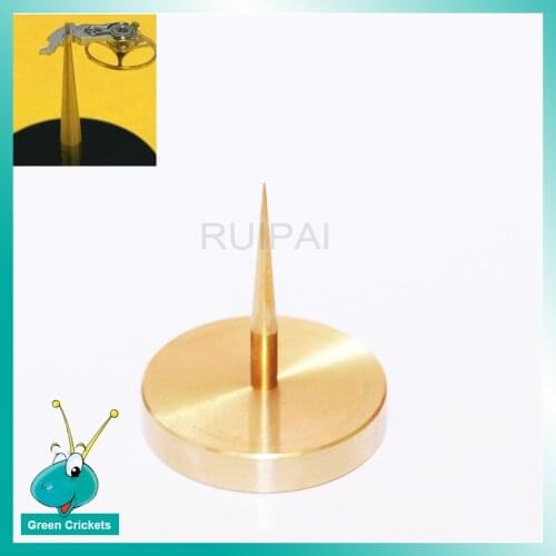 Full Brass Golden Color Watch Balance Holder Tool,Repair Watch Tools for Watchmaker
