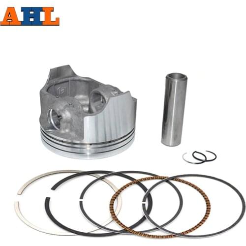 AHL High Quality Motorcycle 78mm Piston & Piston Ring Kit For Kawasaki KLX300 1997-2006 13001-0753 13008-0050