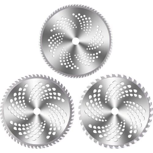 Grass Cutter Blade Grass Trimmer Brush Cutter Blade Circular Saw Blades Garden Tool Spare Parts Lawn Mower Cutting Discs Fitting