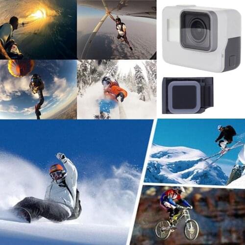 Replacement Side Protective Cover Waterproof Dustproof Durable Suitable Part for Various Field Activities for GoPro HERO 5