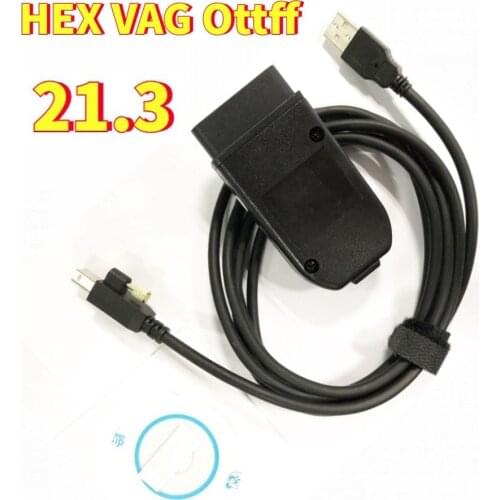 Super hex VAG ottff 21.3.0 V2 20.4.2 Interface FOR V-W A-UDI S-koda Seat 20.4.2 multi-language ATMEGA162+16V8+FT232RQ