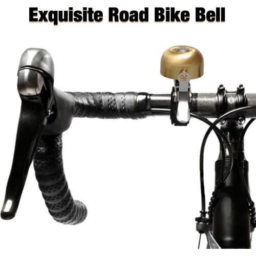 Bicycle Bell High Quality Anti-rust Anti-aging Crisp Sound Exquisite Road Bike Mountain Bike Ring Bell Cycling Equipment