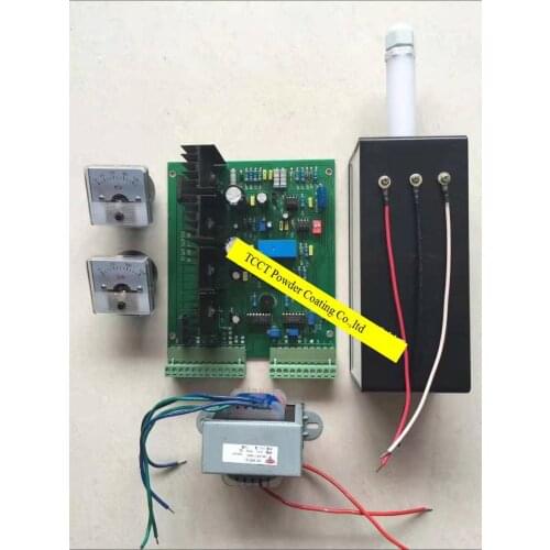 Whole set electrostatic liquid spray machine system oil spray gun system YC-90