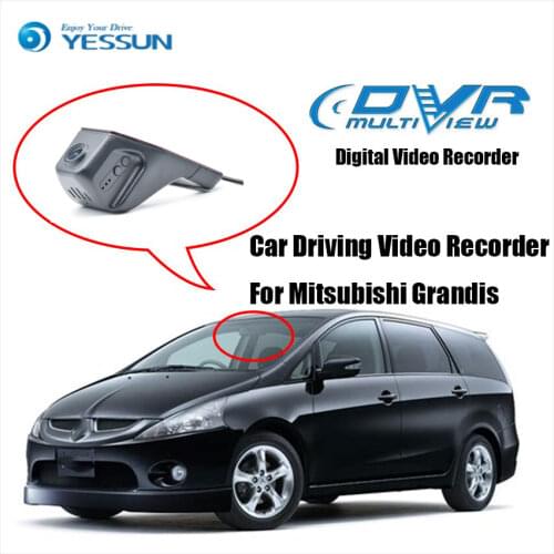 YESSUN HD 1080P Car DVR Digital Driving Video Recorder For Mitsubishi Grandis - Front Dash Camera Front CAM