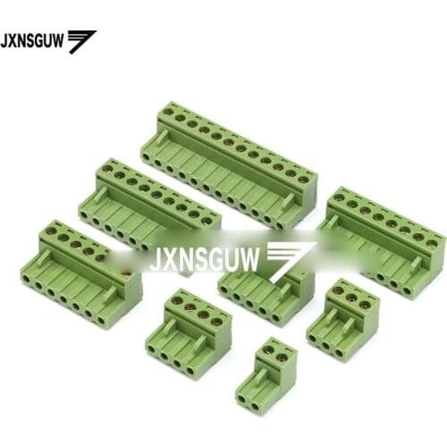 10PCS Plug only KF2EDGK 2P 3P 4P 5P 6P 7P 8P 9P 10P 12P Connector spacing 5.08MM PCB CONNECTOR PLUG-IN TEMINAL BLOCK