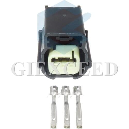 2 Sets 3 Pin 31404-3700 Reversing Radar Harness Socket Car Waterproof Cable Female Connector With Pins