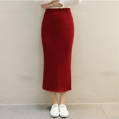 Юбки-карандаши с разрезом ANASUNMOON China At AliExpress