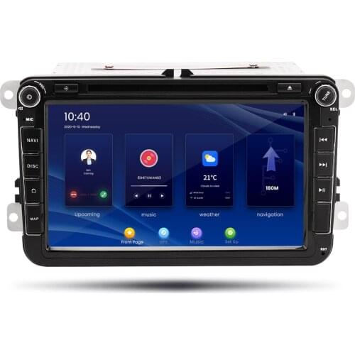 8" DAB+Android 10 Car Stereo SatNav CarPlay OPS for VW Golf Passt EOS Touran Polo