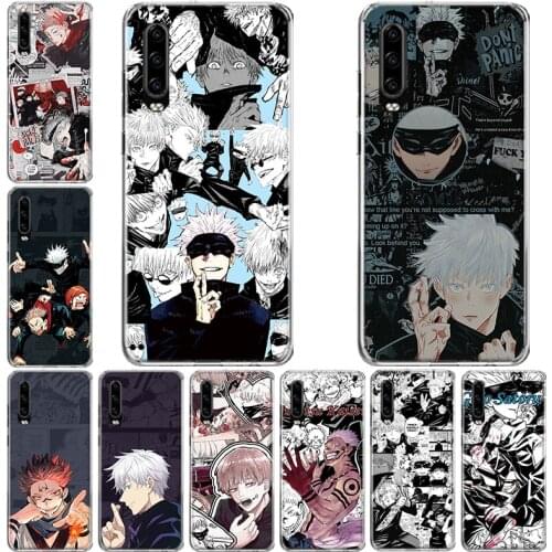 Jujitsu Kaisen Animation Phone Case For Huawei P10 P20 P30 P40 Mate 30 20 10 Lite Pro P Smart Z Plus 2019 2018 Cover Coque