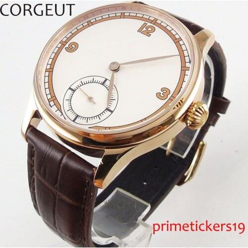 Corgeut Mens Gold Watch
