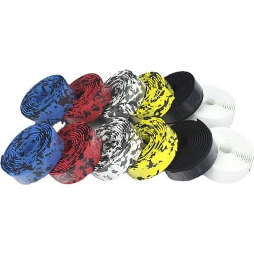 Road bike bicycle color handlebar straps/bandages, horn handles, dead fly horn handles, handlebar straps