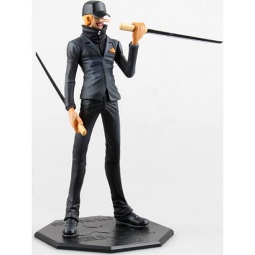 23cm Japanese Anime Action Figure One Piece Cp9 Mountain Breeze Kaku Long Nose Animals Fruit Pvc Collectible Model Toy