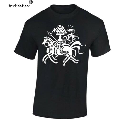 Sleipnir Odins Horse T-Shirt Norse Mythology Viking Pagan