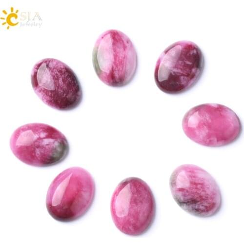 CSJA Chakra Raw Material Natural Colorful Gem Stone Beads Fit Crafting Handmade Pendant Rings Earrings Charm Jewelry Making F281