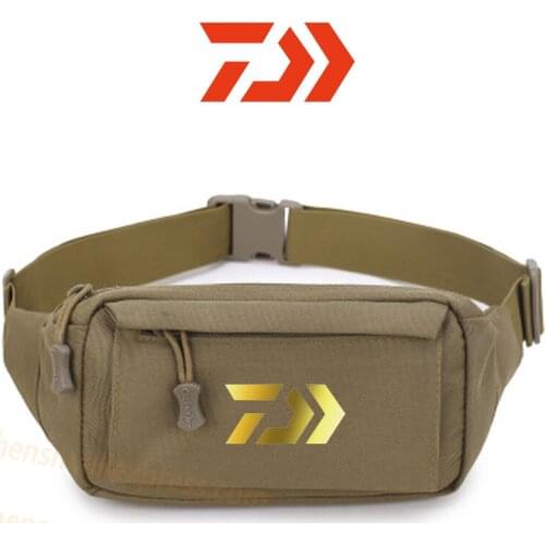 2020 Dawa Daiwa Mens Sports Outdoor Waist Bag Running Multifunctional Camouflage Fishing High Quality Bag Waterproof Bag