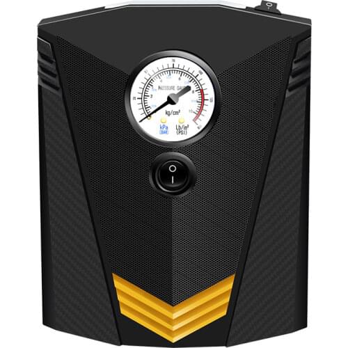 Pump for Car Motorcycle EAFC Portable 150PSI Car Tire Inflator Digital Screen Air Compressor Pump with LED Light DC12V