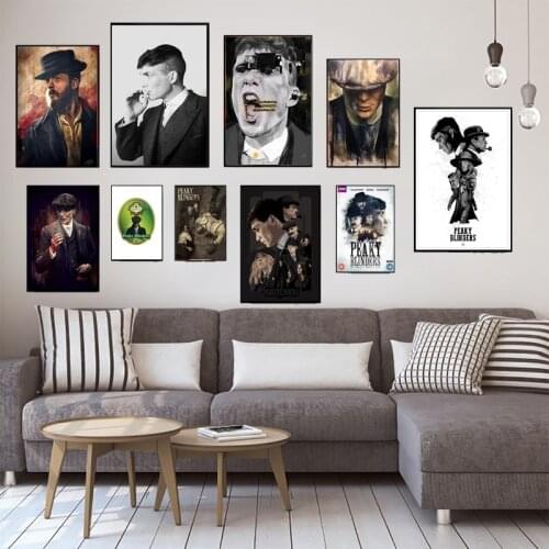 Peaky Blinders Film TV Movie Martin Scorsese Canvas Painting Wall Art Prints Poster Wall Pictures For Home Room Decor (No Frame)