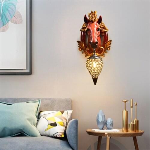 Nordic LED Resin Wall Lamp for Bedroom,Living Room Office Home Decor Vanity Light Wall Sconce Lamp Lighting Fixtures
