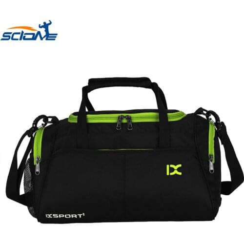 Scione Outdoor Nylon Sport Bag Large Capacity For Fitness Yoga Handbag Travel Training Gym Shoulder Bag For Men Women