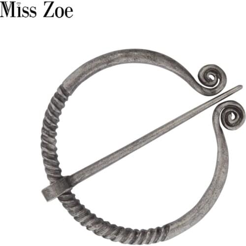 Early Medieval Brooch Viking age Ireland Norse pin for scarves shawls coat Cloak Brooch Pins Retro vintage jewelry for men women