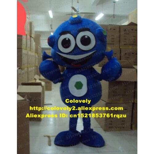 Robot Automaton Alien Extra-terrestrial Mascot Costume Adult Cartoon Character High Street Mall Conference Presentation zz6502