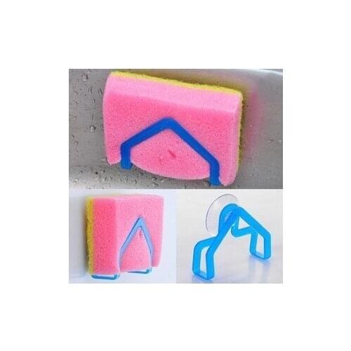 Hot Sale Bathroom Sets Super Suction Family Sucker Hooks for Sponge Kitchen Accessories