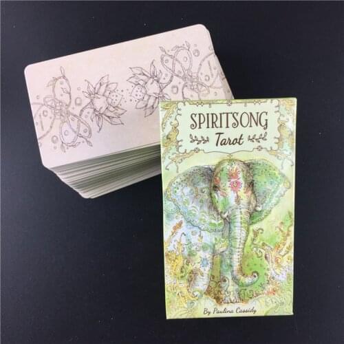 Mysterious Spiritsong Tarot Deck cards board game Party family Entertainment