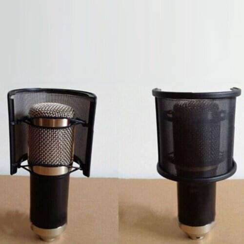 U-shaped 2-Layer Microphone Filter Nylon Mic Shield Windscreen