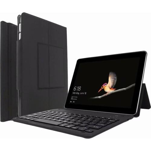 Ultra Slim Smart Bluetooth Keyboard Case PU Leather Cover for Microsoft Surface Go 10 Inch Tablet Keypad Stand Shell + Pen