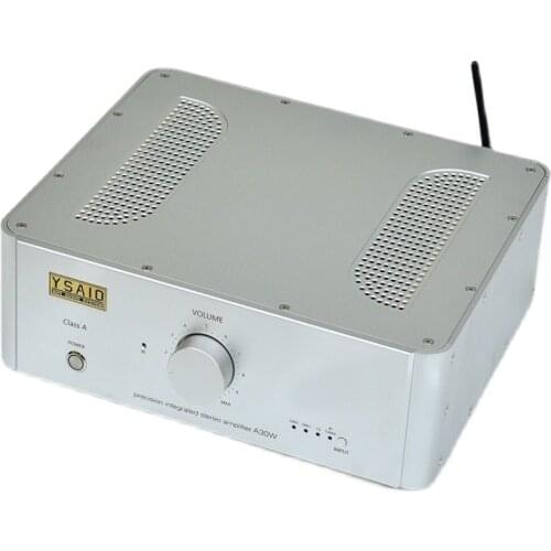 A30W Pure Class A HiFi Power Amplifier 30W Fever High Fidelity Home 2.0 High Power Remote Control Class AB Bluetooth 5.0 RCA