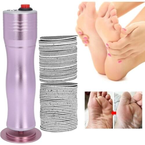 1Pcs Portable USB Rechargeable Electric Foot Callus Remover Exfoliate Dead Skin Removal Foot Grinder File Clean Foot Care Tools